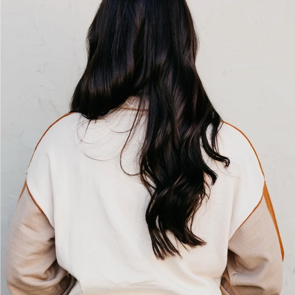 THML- The Rhonda Colorblock Mock Neck Sweater - Picture 5 of 5